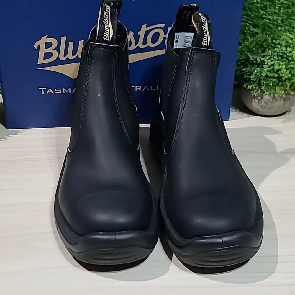Blundstone 491 Work Series Black Chelsea Boots - AU 9.5 / US Men's 10.5 New